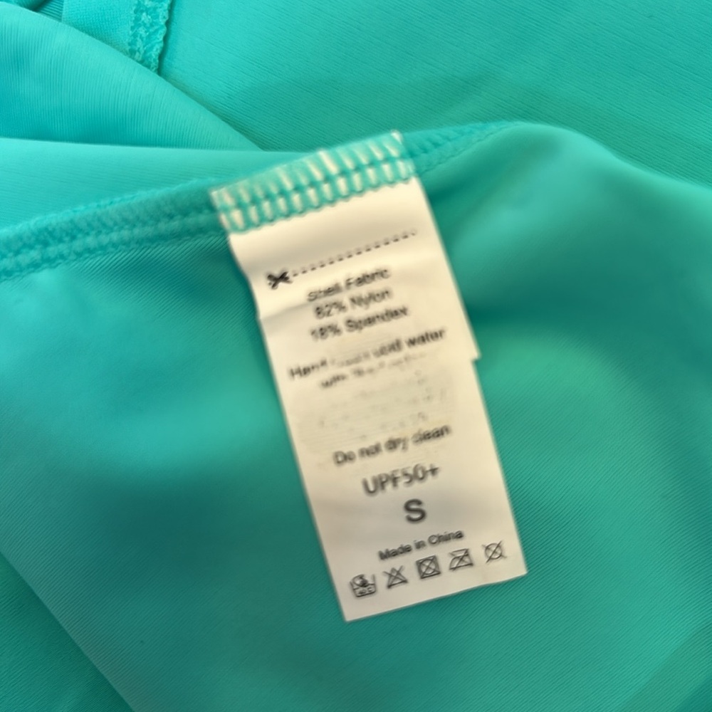 Women's Solid Swim Skirt Build-in Brief Tankini Bottoms-Size S NWOT - Picture 5 of 5